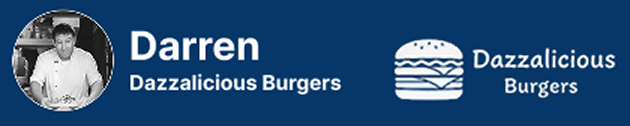 Darren Dazzalicious Burgers